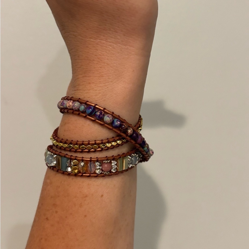 Cape Diablo Heart Protecting Beaded Wrap Bracelet 🎥 Video 🎬 - Picture 5 of 6